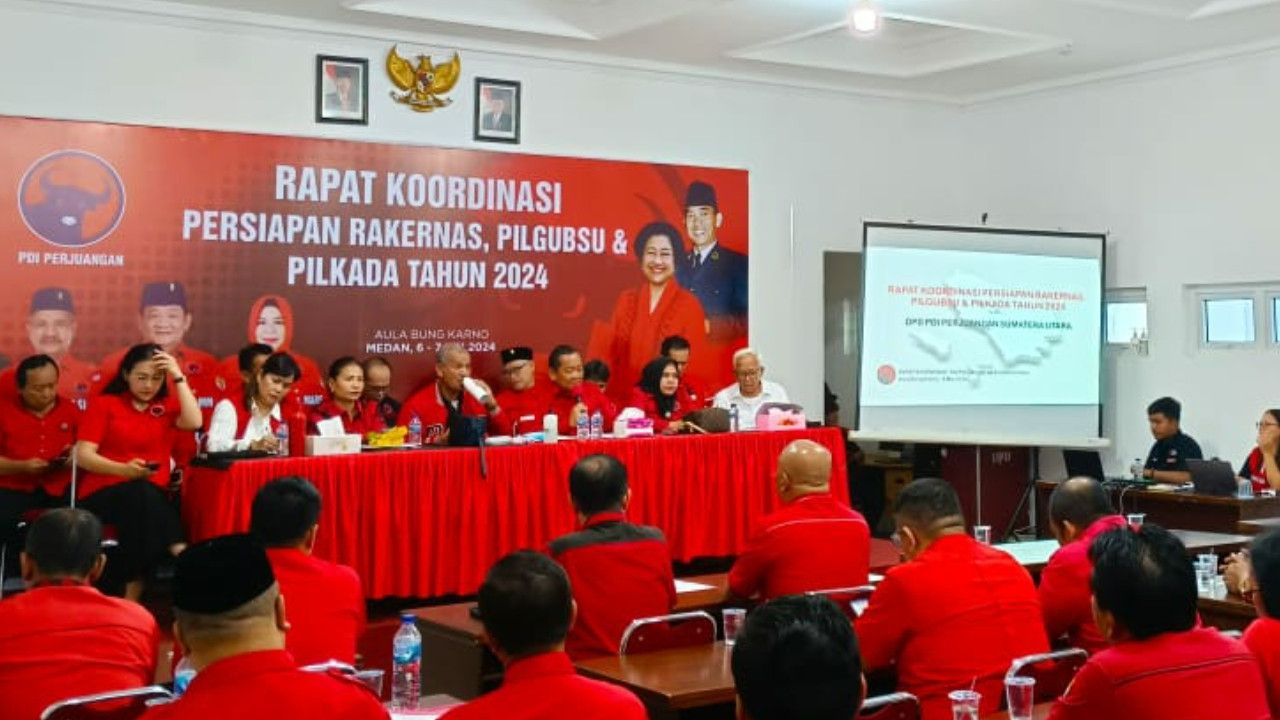 PDIP Sumut Minta Maaf Buntut Foto Jokowi Tak Terpasang: Tidak ada Unsur Kesengajaan