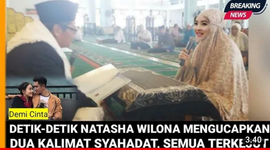 Natasha Wilona diduga mualaf (Foto: YouTube/Gudang Seleb Indo)
