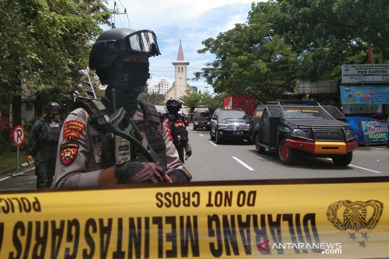 Polda Banten Perketat Penjagaan Mako Usai Bom Bunuh Diri Meledak di Polsek Astana Anyar Bandung