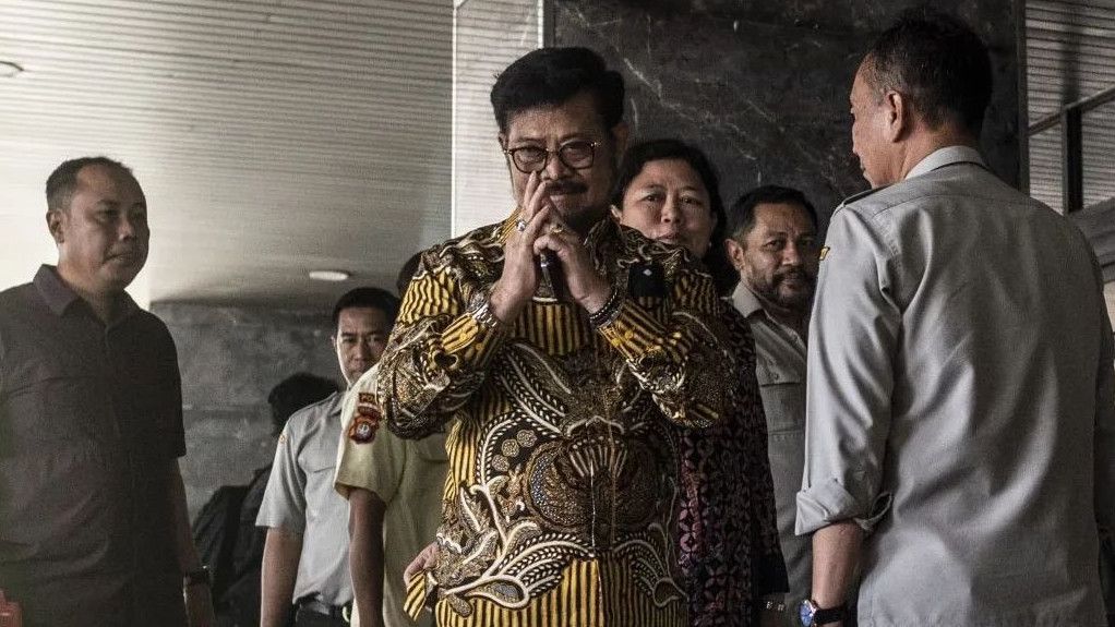 Di Hadapan Jokowi, Syahrul Yasin Limpo Singgung Kasus Korupsi: Saya Hadapi Secara Kooperatif