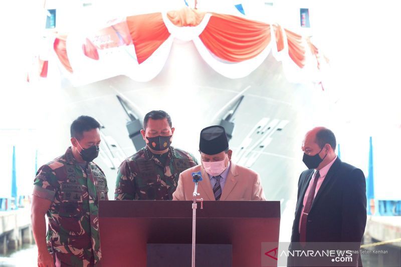 Prabowo Luncurkan Kapal Cepat Rudal 60 Meter Kelima Buatan PT PAL: Harus Jadi Tuan di Laut Sendiri