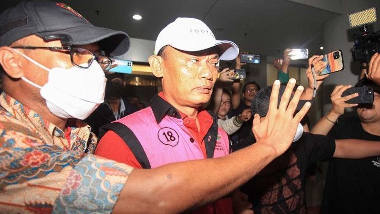 Mantan Ketua PN Jaksel Muhammad Arif Nuryanto Jalani Sidang Kasus Korupsi Suap Ekspor Minyak Sawit Mentah