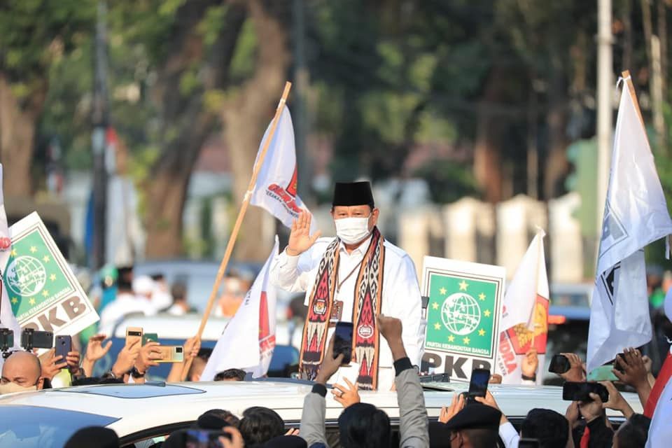 Soal Deklarasi Capres-Cawapres dari Gerindra-PKB, Prabowo Tiru Ucapan Jokowi: Ojo Kesusu