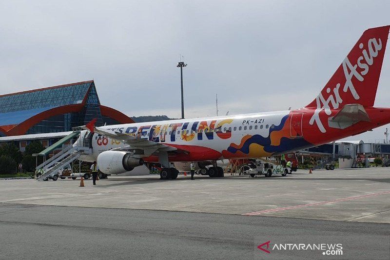 Pesawat Air Asia Gagal Mendarat di Belitung Usai Berputar 4 Kali, Kembali ke Soetta