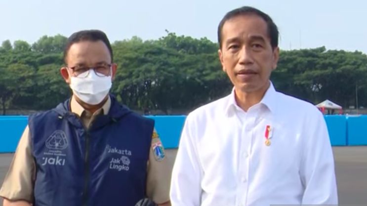 Jokowi Tinjau Sirkuit Formula E, PAN Beri Sindiran Menohok ke PSI: Ternyata Tak Ada Kambing dan Lumpur
