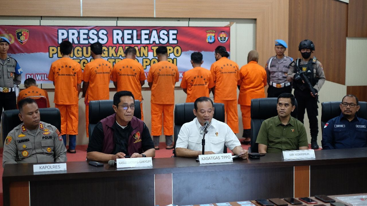 Satgas TPPO Gagalkan Pemberangkatan 123 PMI Ilegal ke Malaysia, 8 Tersangka Ditangkap