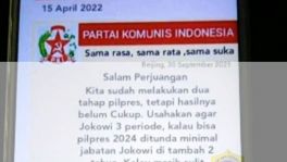 PKI Anggarkan Rp5 Triliun Demi Muluskan Jokowi 3 Periode, Cek Faktanya..