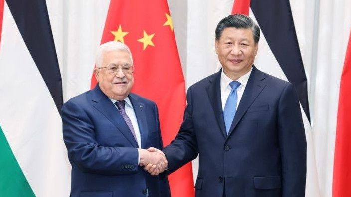 Terima Kunjungan Mahmoud Abbas, Xi Jinping: China dan Palestina Sahabat Baik