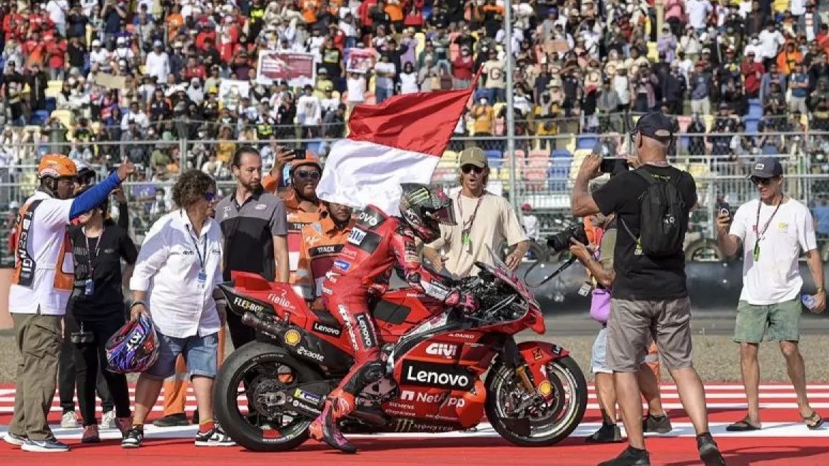 Menteri Pariwisata Sandiaga Targetkan 10 Ribu Pengunjung Pada Ajang MotoGP di Mandalika 27-29 September