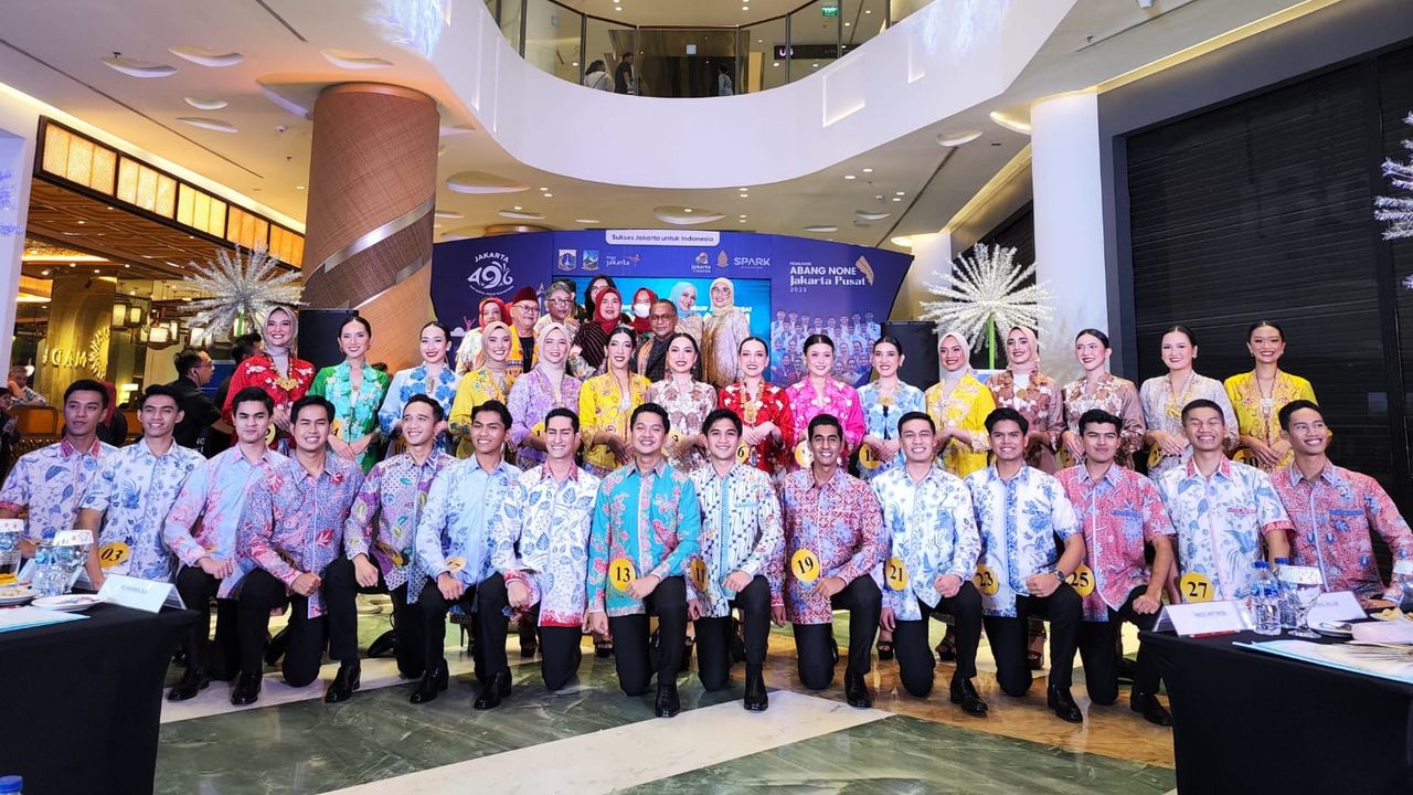 Jelang Final Abang None Jakarta Pusat 2023, Para Finalis Saling 'Unjuk Gigi' Talenta