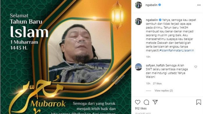 Doakan Yahya Waloni yang Sedang Sakit, Ngabalin Malah Diserang Warganet: Pejabat Kok Dengki Gitu..