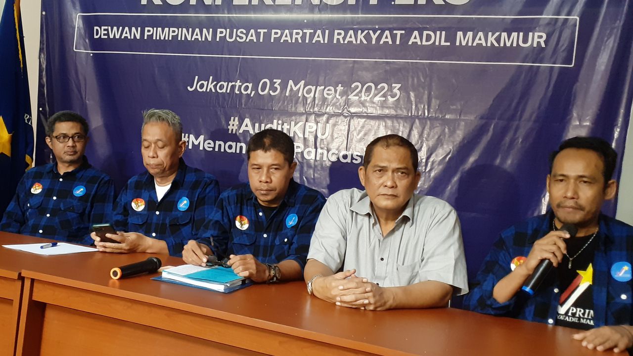 Partai Prima Klaim Tak Minta Penundaan Pemilu 2024: Kita Menyatakan Agar Prosesnya Diulang