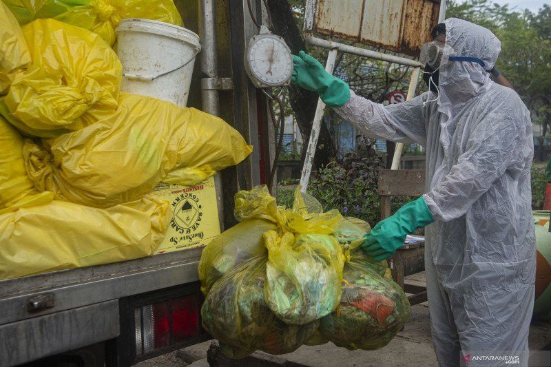 Limbah Infeksius di Jakarta 12 Ribu Ton Lebih Selama Pandemi