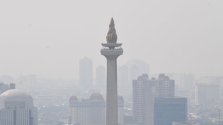 Kualitas Udara Jakarta Terburuk Nomor Satu Sedunia, Masyarakat Disarankan Pakai Masker