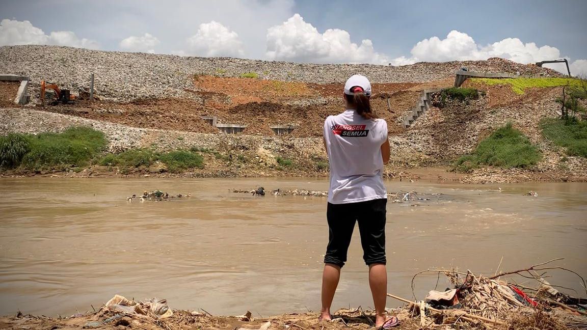 Susuri Sungai Cisadane, Rahayu Saraswati Temukan Pencemaran Limbah Pabrik Tisu