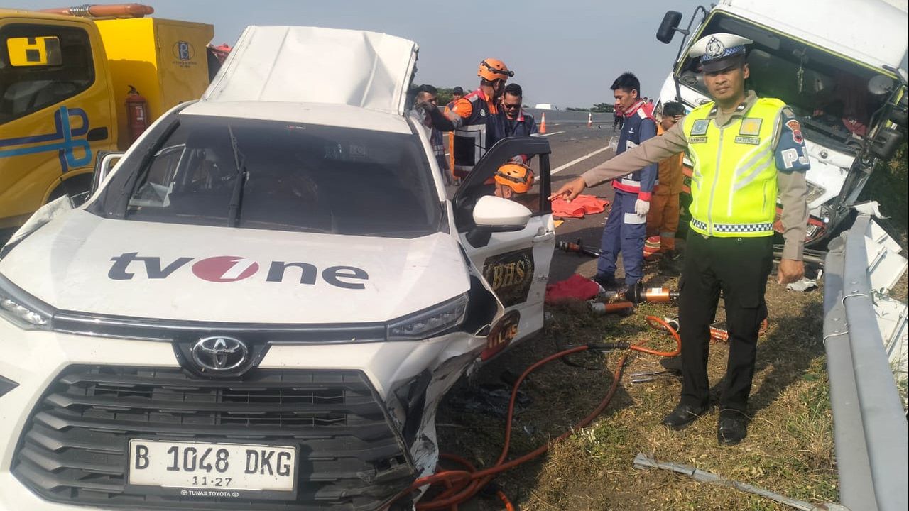 Cerita Jurnalis yang Lihat Mobil TvOne Ditabrak hingga Buat Temannya Tewas di Tol Batang