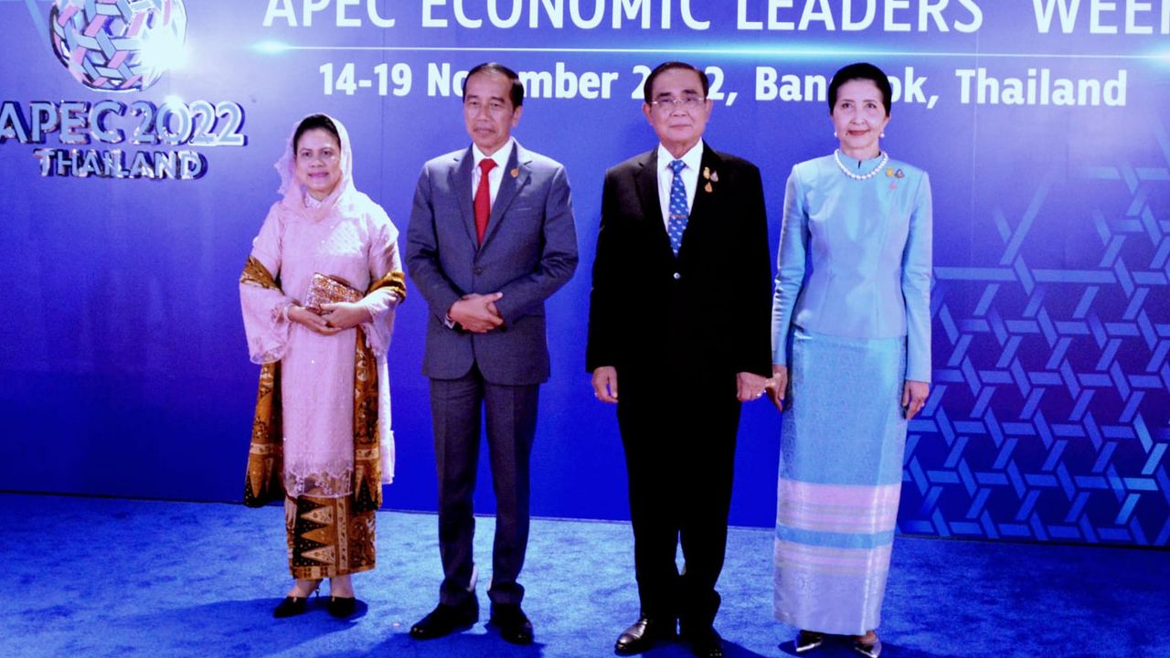 Presiden Jokowi Bakal Hadiri Sesi Retreat KTT APEC di Thailand dan Lakukan Pertemuan Bilateral