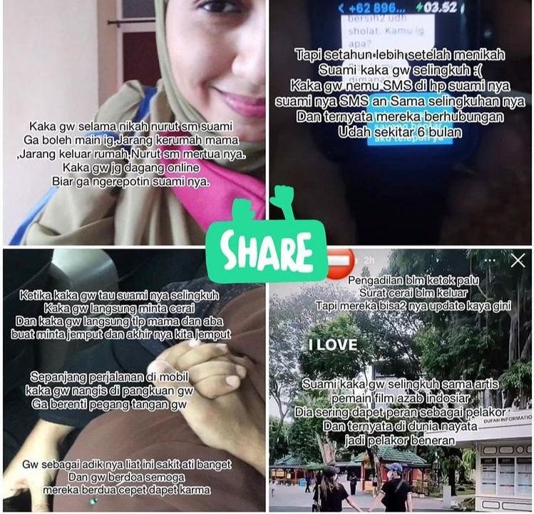 Viral Pemeran Pelakor Di Sinetron Azab Dituding Jadi Pelakor Dunia Nyata Netizen Shirin Safira