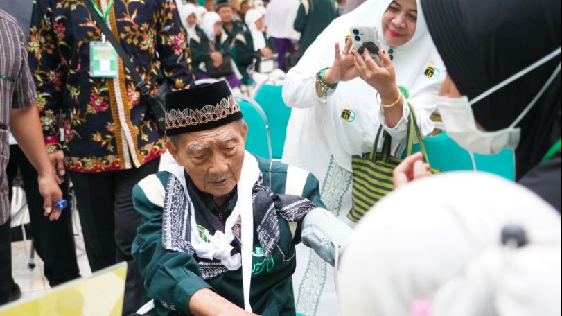 Jemaah Haji Indonesia Berusia 109 Tahun Bagikan Kiat Hidup Sehat dan Panjang Umur