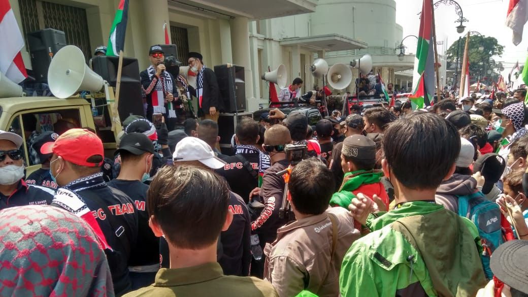 Aksi Bela Palestina di Bandung, DPRD: Kita Tak Bisa Anggap Palestina Bukan Urusan Kita