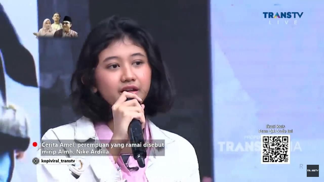 Amel (Foto: YouTube/TRANS TV Official)