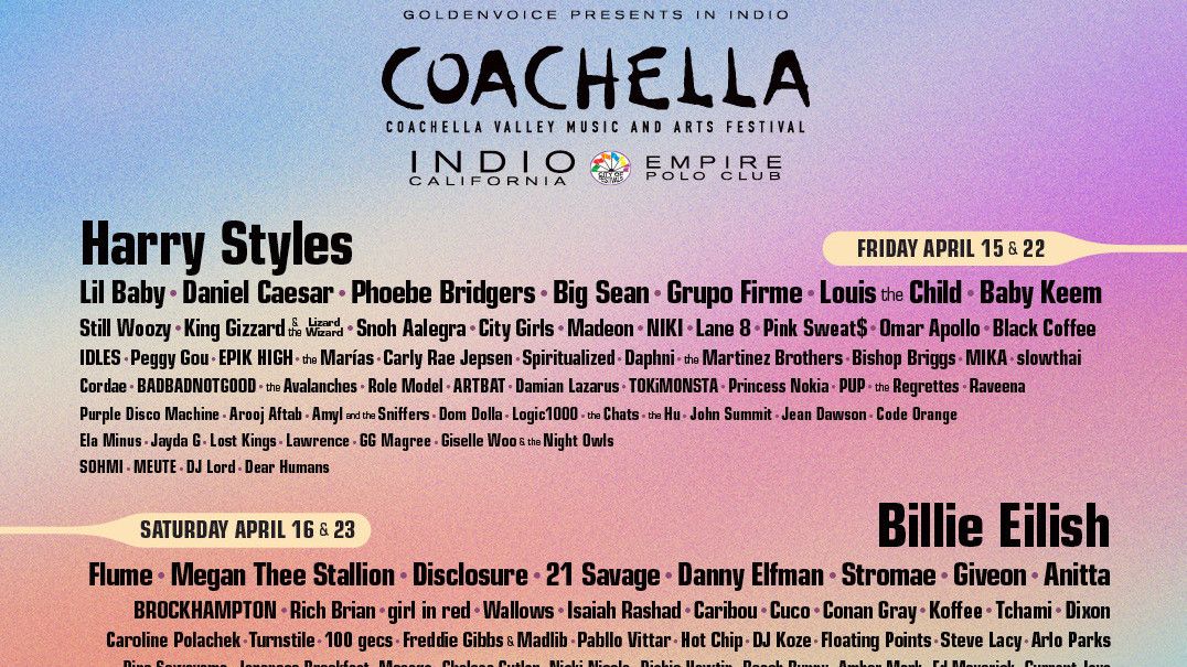 Perjalanan Festival Coachella yang Mengayomi Semua Genre Musik
