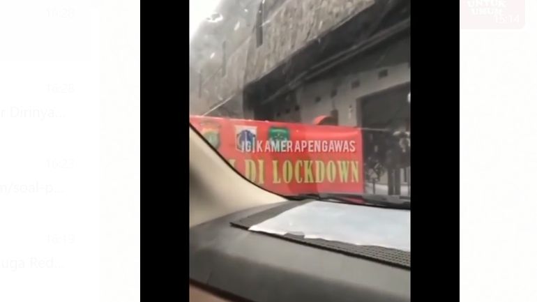 Viral Jalan Kompleks Ditutup Karena Lockdown, Warga yang Masuk Diminta Bayar Rp20 Ribu