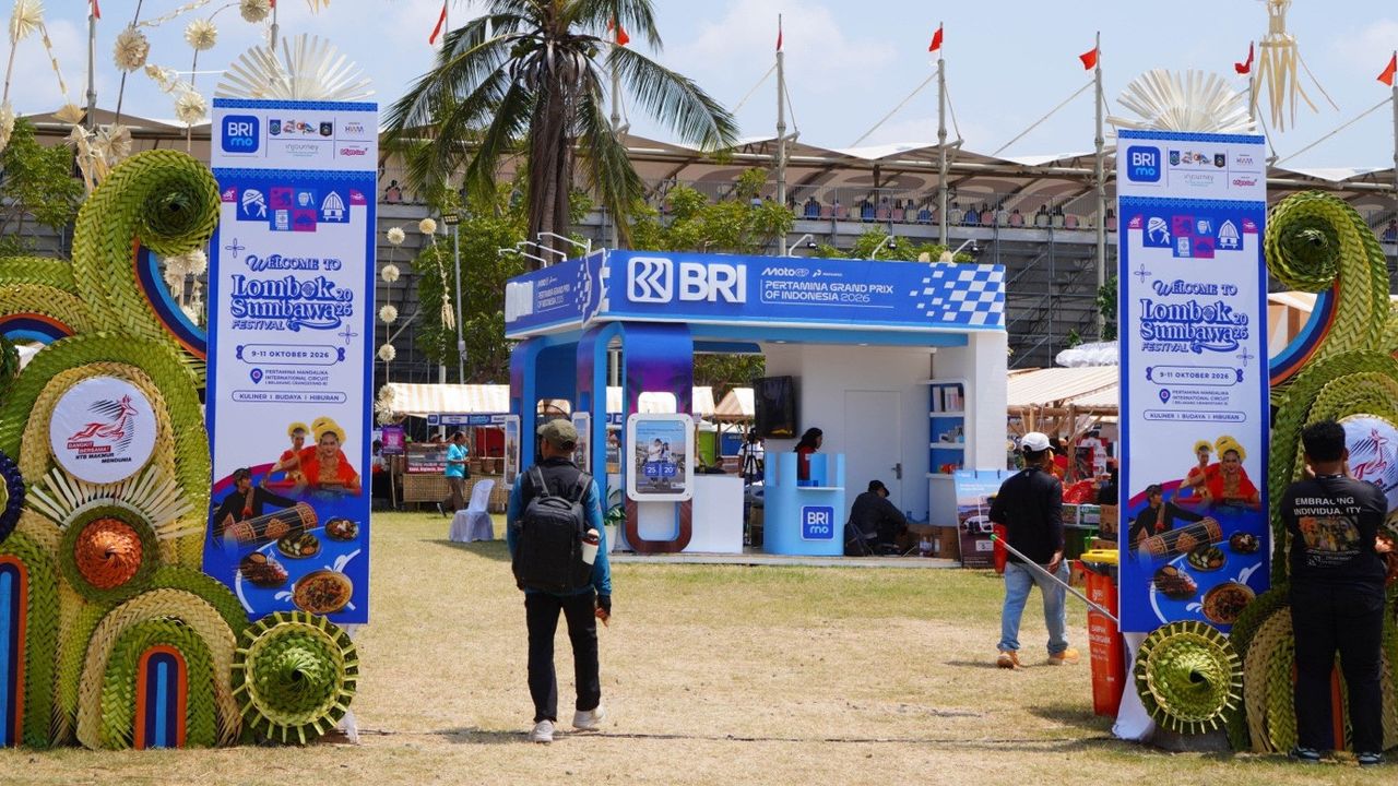 BRI Perkuat Ekonomi Lokal dan Sport Tourism dalam MotoGP Mandalika 2026