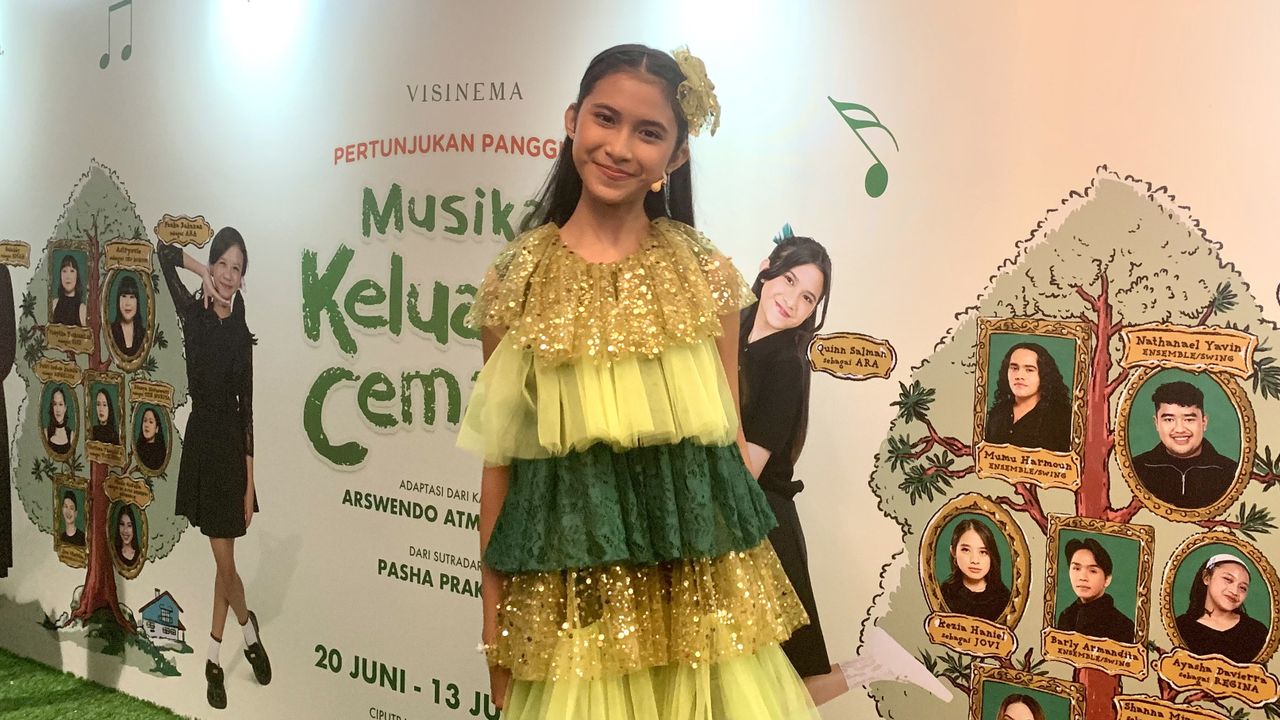 Bangga Bisa Kembali ke Musikal Keluarga Cemara, Quinn Salman Kasih Bocoran Spesial, Apa Itu?