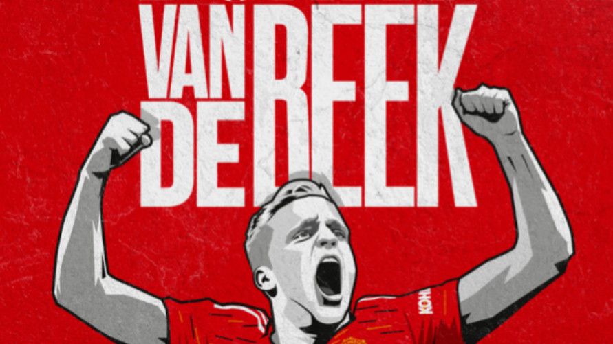 Van De Beek Resmi Gabung Manchester United, Segini Gajinya