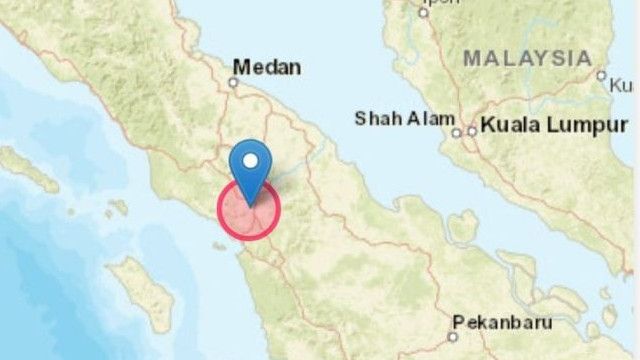 Gempa Magnitudo 6.0 Guncang Tapanuli, Seorang Warga Meninggal dan 9 Lainnya Terluka
