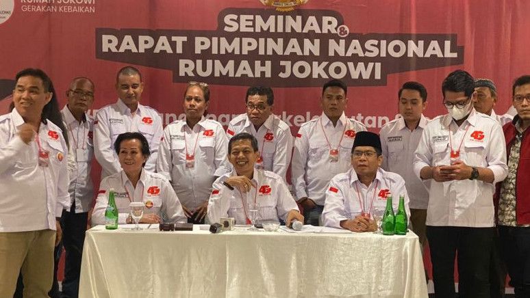 Relawan Rumah Jokowi Deklarasi Ganjar Presiden, tapi Keberatan Jika Prabowo Jadi Cawapres