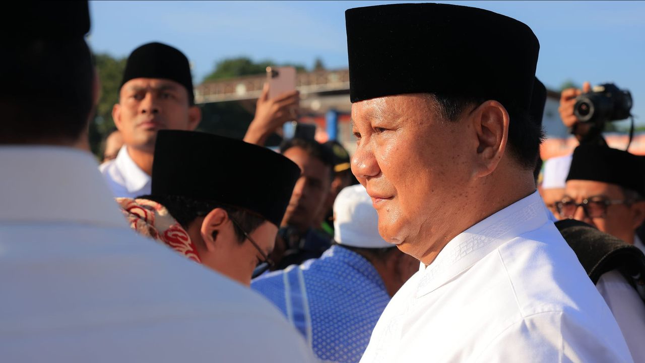 Dihantui Isu HAM Setiap Pemilu, Prabowo: Kalau Rakyat Percaya, Tak Usah Pilih Saya