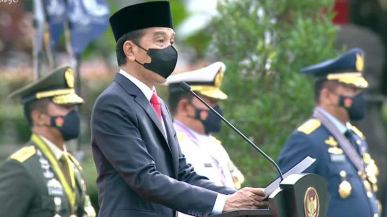 Pesan Jokowi ke TNI yang Lagi Ultah: Aktiflah Hadapi Ancaman Radikalisme...
