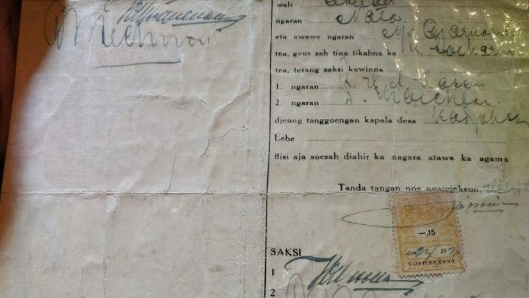 Dokumen Nikah-Cerai Soekarno dan Inggit Garnasih Dijual Ahli Waris, Dispusip Bandung Angkat Bicara