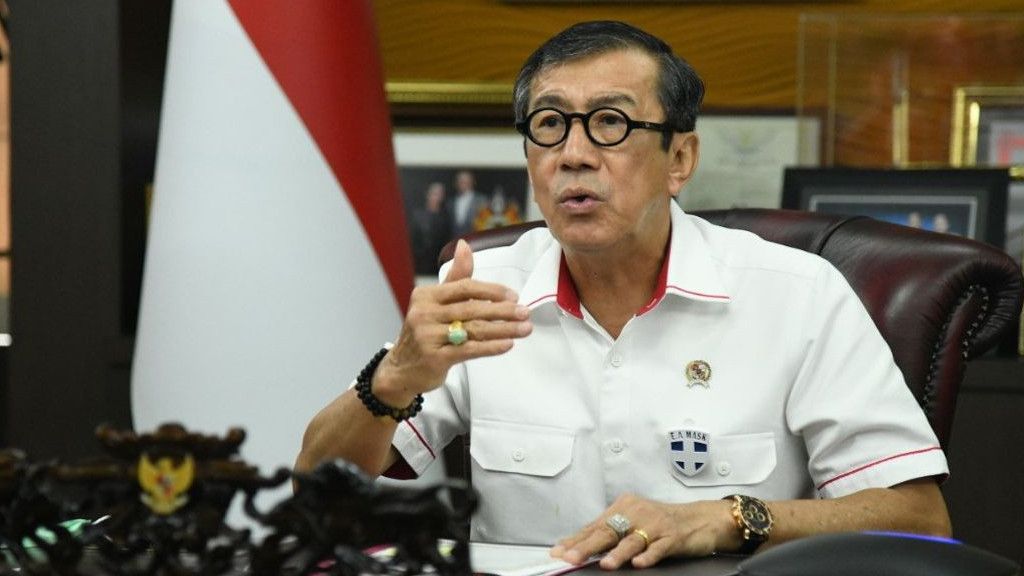 Hampir 10 Tahun Jabat Menkumham, Yasonna Berterima Kasih ke Jokowi dan Megawati