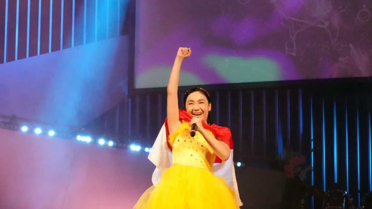 Keren! Penyanyi Muda Indonesia Jane Callista Juara Dunia Kompetisi Menyanyi di Italia