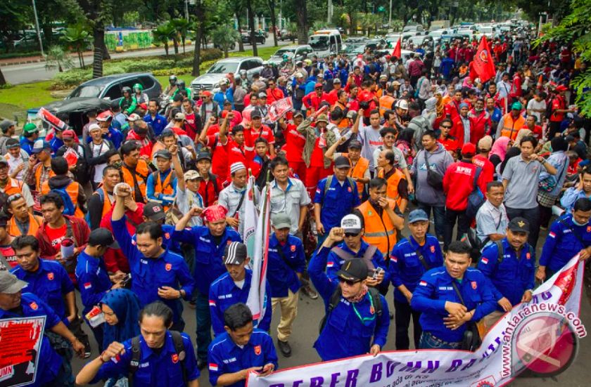 Titik Demo Hari Buruh di Jakarta Hari Ini