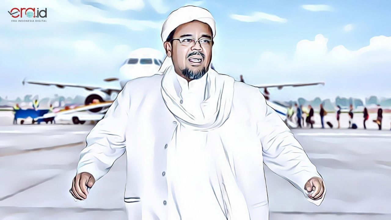 Tiba di Bandara Soekarno-Hatta, Rizieq Shihab Tak Keluar dari Pintu Kedatangan