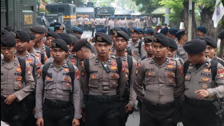 Khawatir Ricuh, 1.658 Personel Gabungan Amankan Sidang Putusan Sekjen PDIP Hasto Kristiyanto di PN Jakpus