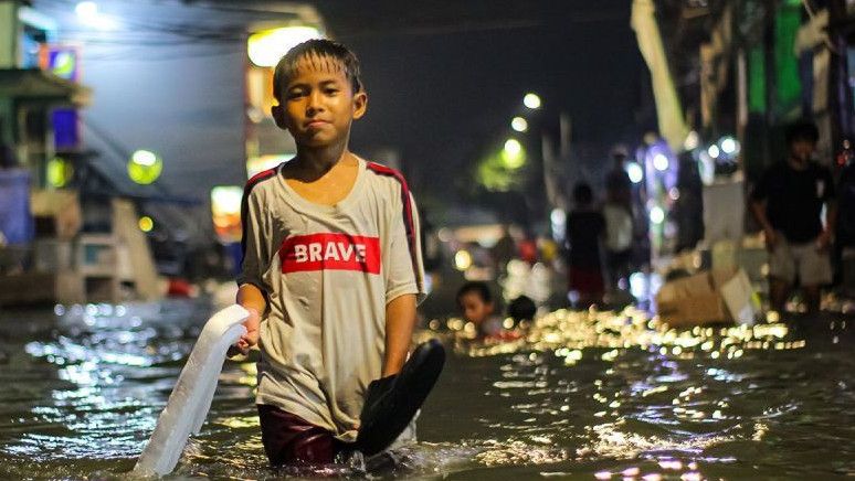 Tiga RT di Penjaringan Jakut Terendam Banjir Rob