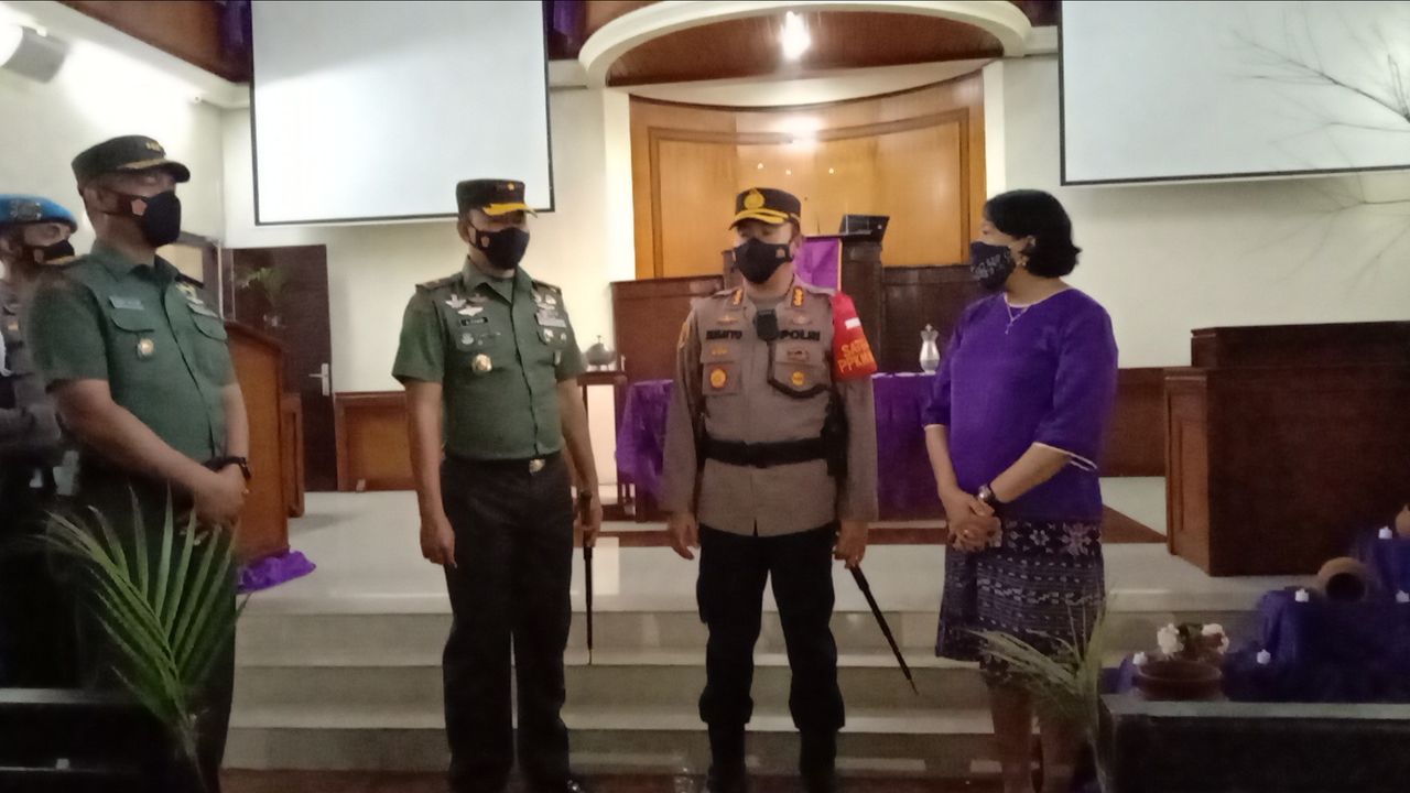 Jelang paskah, Ribuan Personel TNI dan Polri Jaga Gereja di Bogor