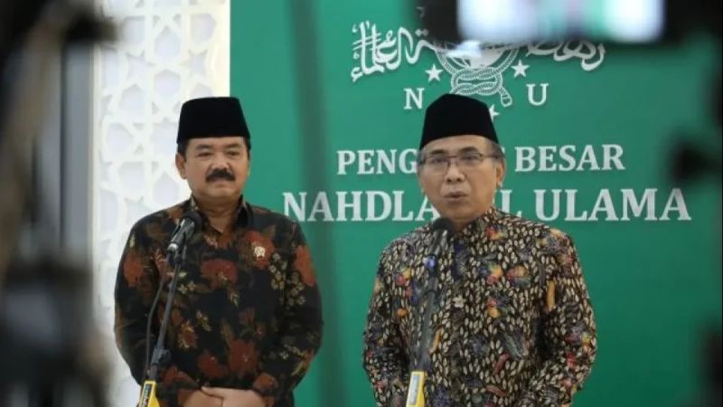 Hadi Tjahjanto Sowan Ke PBNU Pasca Dilantik Jadi Menko Polhukam - ERA.ID