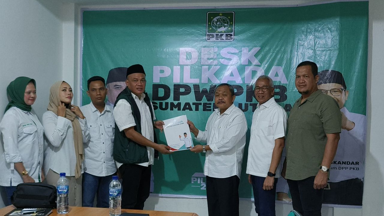 Usai PDIP dan PKS, Edy Rahmayadi Ambil Formulir Pendaftaran Pilgub Sumut 2024 ke PKB