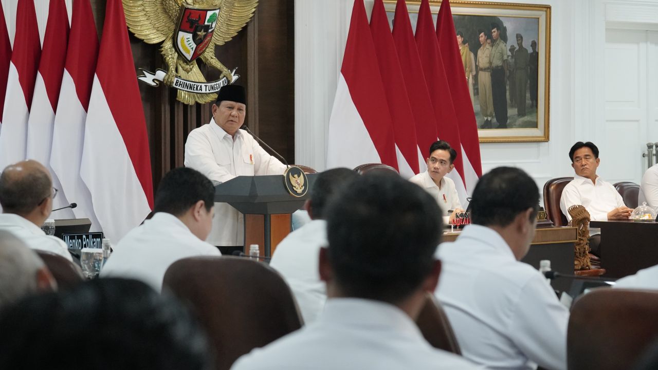Prabowo Dengar Isu Jadi Presiden Boneka Jokowi