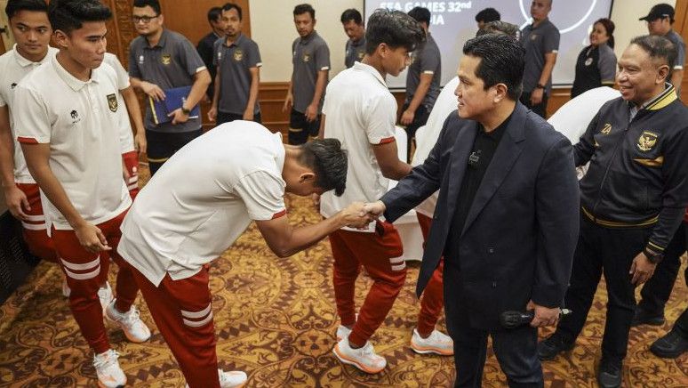 Ketum PSSI Erick Thohir Motivasi Timnas Indonesia untuk Jaga Semangat ke Piala Dunia 2026
