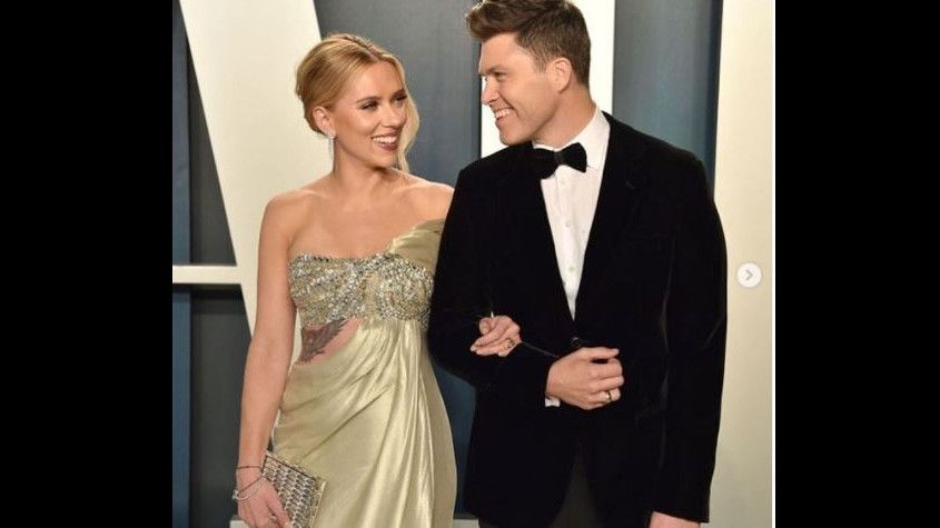 Sah! Scarlett Johansson Resmi Menikah dengan Colin Jost