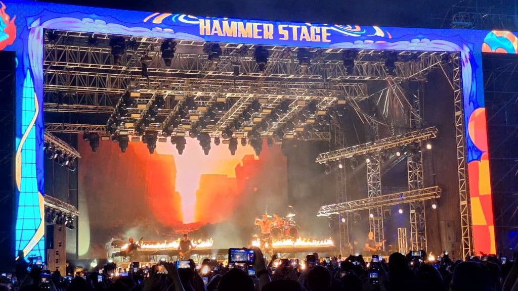 15 Tahun Menanti, Parkway Drive Sukses Bakar Semangat Hammersonic Festival