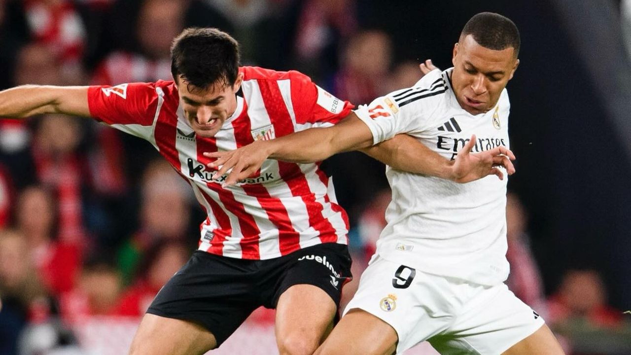 Penalti Mbappe Ditahan, Madrid Pulang Bawa Kekalahan dari Kandang Athletic