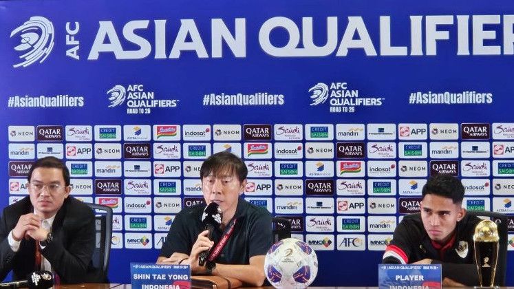 Shin Tae Yong Sengaja Pakai Strategi Khusus Saat Lawan Arab Saudi